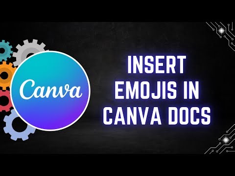 How to Insert Emojis in Canva Docs