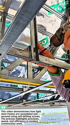 Fast Metal Stud Framing Installation | Precise and Strong Light Steel Structure