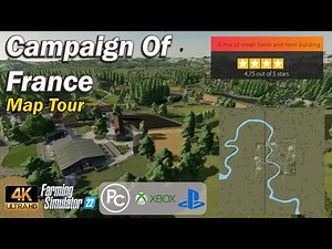 Campain of France | Map Tour | Farming Simulator 22