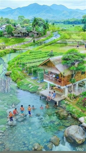 The countryside scenery is very beautiful. #funny #shorts