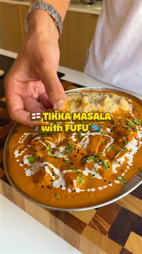 🏴󠁧󠁢󠁥󠁮󠁧󠁿 ENGLAND vs DR CONGO 🇨🇩 | TOFU TIKKA MASALA + FUFU 🍛🥜