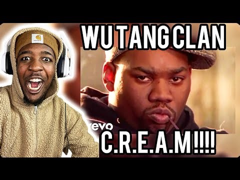 FIRST TIME HEARING WU TANG CLAN - C.R.E.A.M (Official HD Video) (REACTION)