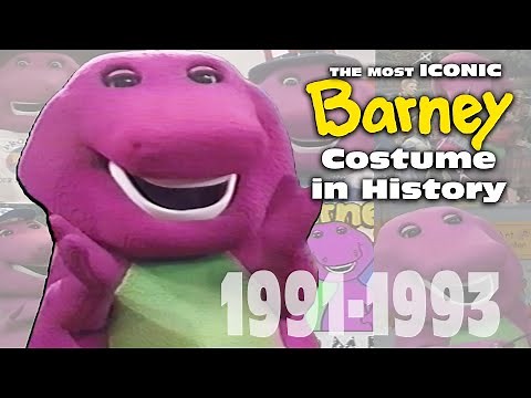 The Most Iconic BARNEY Costume in History, and its Faults