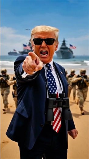 Battle for the Strait of Hormuz: Trump & Khamenei AI Parody #straitofhormuz #usavsiran