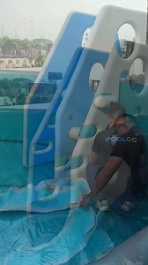 221K views · 2K reactions | Setup your inflatable ladder quickly ‍♀️#ipoolgo #ipoolgopool #inflatablepool | The Best Ipoolgo Inflatable Pool & Spa tub | Facebook