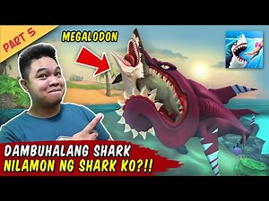 Megalodon Kinain ng Shark ko! - Hungry Shark World Part 5