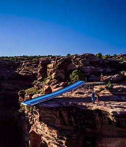 13K views · 230 reactions | AirTrack Slip and Slide off a 500ft cliff!  Click the link in the first comment to see the whole video! | AirTrack Factory | Facebook