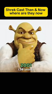 104K views · 1.8K reactions | 暈 Shrek Cast Then & Now – Where are they now? . . . . . . . . . . . . . . . . . . #fblifestyle #viral #reels #trending #entertainment #hollywood | Jones Dale | Facebook