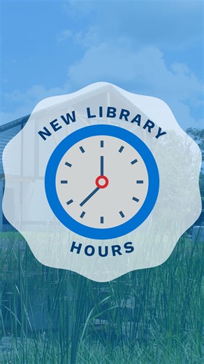 It's almost time to roll out extended hours! Woo-hoo! 🎉 Our new library service hours begin April 7! From 1 p.m. to 5 p.m., the Bartram Trail, Main, Ponte Vedra Beach, and Southeast branch will be open on Sundays, giving St. Johns County residents access to an SJCPLS branch seven days a week! Additionally, the Anastasia Island and Hastings branches will open from 10 a.m. to 6 p.m. on Mondays beginning April 8. Disclaimer: We are not open 365 days a year, but the book drop is! #ILoveSJCPLS #MySJ