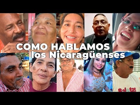 COMO HABLAMOS los nicaragüenses, UN ESPAÑOL con su propio Jerga