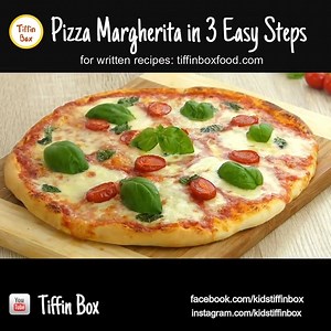 11K views · 12 reactions | Pizza Margherita in 3 easy steps for kids...