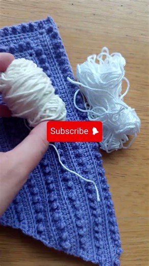 CROCHETING a BANDANA part 3 #crochet #crocheteveryday #crochethook #shorts #viralshort