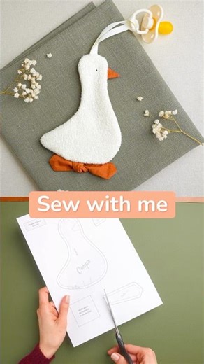 I made the cutest baby gift #sewing #sewwithme #babygift