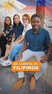 2M views · 54K reactions | Be Careful of FILIPINOS! I became close to Filipinos six years ago, and I haven’t looked back since. Here’s the full story! Thanks to My Filipino friends Ela Venzon , Maan Venzon and Mohammed Ravelo who introduced me to their beautiful culture. And thank you @paparazzo_photography_ for helping out while making this video! #Filipino #philippines #Dubai | Rashid Lumunye | Facebook