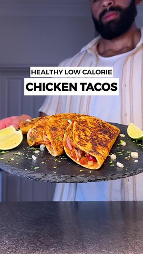 Delicious Healthy Low Calorie Chicken Tacos Recipe