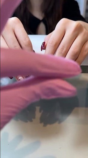 Blue French Tips with Cute Hearts 💙✨ Luxi Spa & Salon - Nails & Hair Elk Grove