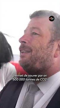 Le Havre: The Notre-Dame, the first of 10 eco-friendly CMA CGM cargo ships