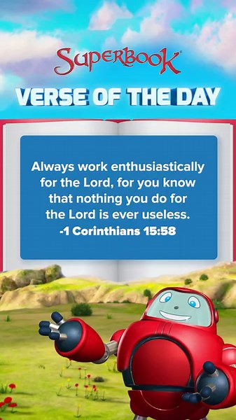 Do your best to do good for the Lord at all times! 💯💯💯 | Superbook