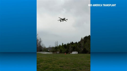 Mid-America Transplant using drones to carry supplies