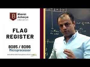 8085, 8086 Flag Register with numerical examples | Bharat Acharya Education