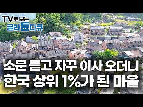 서로 모르는 사인데 사촌이 되기로 한 16개 가족. 만족도 상위 1%의 놀라운 마을｜건축탐구 집｜골라듄다큐