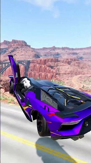 💥 Destroying a $500,000 Lamborghini SVJ in BeamNG.drive! 🔥🏎️
