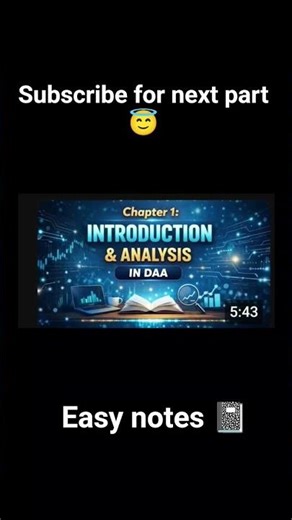 Algorithm Analysis Explained 🔥 DAA Chapter 1 in Hindi | Super Easy Notes #study #notes