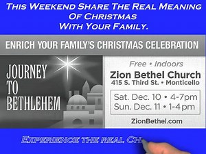 1.1K views · 12 reactions | Visit the Journey to Bethlehem Experience at Zion Bethel Church this weekend. | News & Review | Facebook