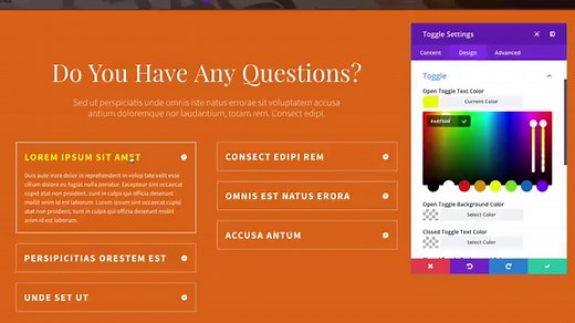 The Divi Toggle Module - Elegant Themes Documentation