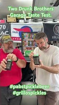 Taste testing Pabst Blue Ribbon’s Grillo’s Pickle Beer!