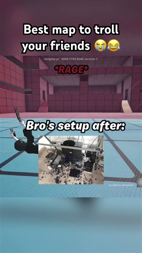 Best Fortnite map to troll your friends 😂 #fortnite #fortnitememes #fortniteclips