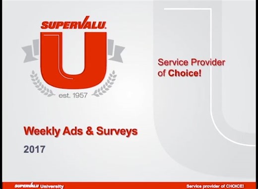 Weekly Ads and Surveys