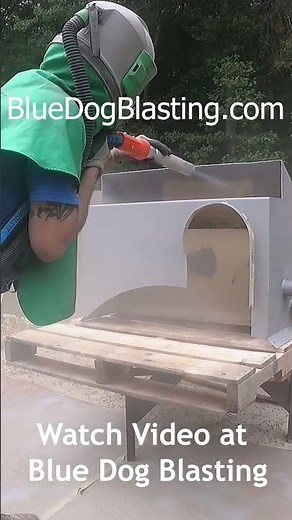 Learning how to Sandblast / Dustless Blast - I need a blast coach