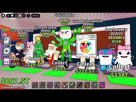 ROBLOX New Unicicleteira - Crafting All New Brainrots - 10X LUCK ADMIN ABUSE in Steal a Brainrot