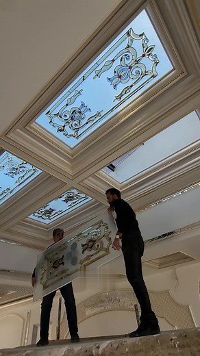 179K views · 2.3K reactions | Ceiling glass frame design fitting Technique | AlKarim Ceiling Pvt Ltd. | Facebook