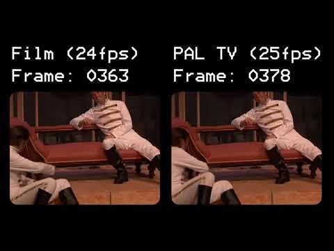 PAL speed-up (24fps vs 25fps)