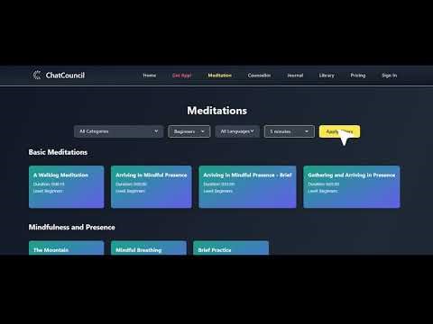 Meditation Tutorial