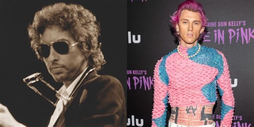 Bob Dylan is Machine Gun Kelly-posting on main