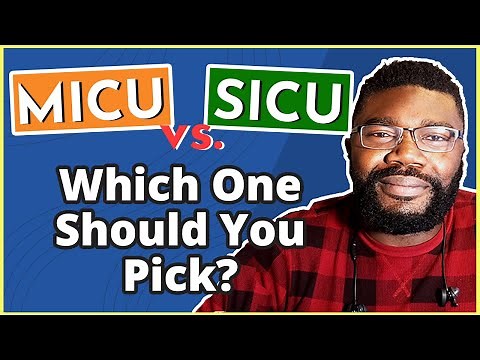 MICU vs SICU | Which Nursing Job Should I Pick?