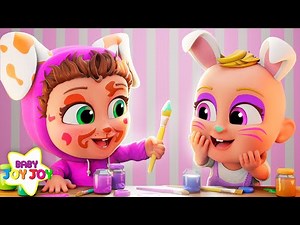 The Face Paint Song | Baby Joy Joy