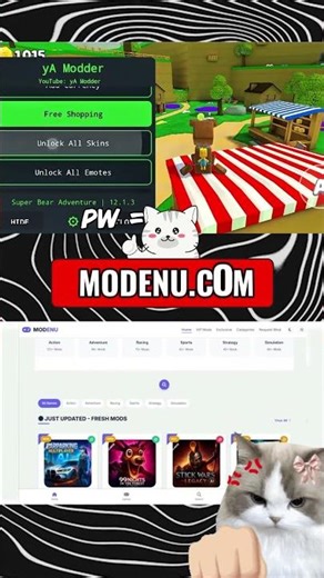 You Won’t Believe This Super Bear MOD MENU 12.1.2 Clip 😱 #viralshorts #usa