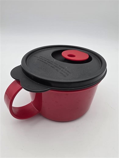 Vintage Tupperware Crystalwave PLUS Soup Mug #31558-4 With Lid #3156A - Etsy