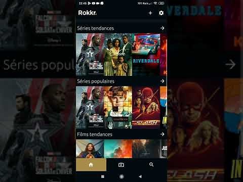 Rokkr application IP TV Film & Séries Facile et fiable