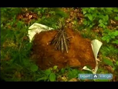 How to Make a Low Impact Campfire : How to Build a Campfire with Fire Rings, Fire Pans & Mound Fires