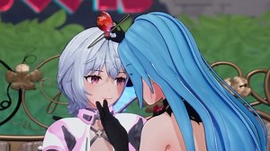 豆姐真有股媚劲🥵坐安梨腿上勾引她，搞得浑身痒痒，欲火焚身了要🔥🥵【恬豆姐&安梨】