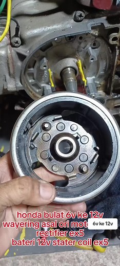 Conversion from 6v to 12v on Honda C70 | Honda Bulat