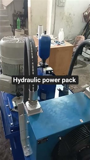 Hydraulic power pack #hydraulik #fluidmechanicsandhydraulicmachines #machine #hydraulicequipment