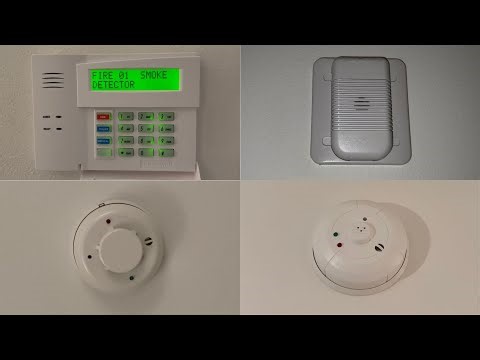 Fire Alarm System Test 1 - Honeywell Vista 20P