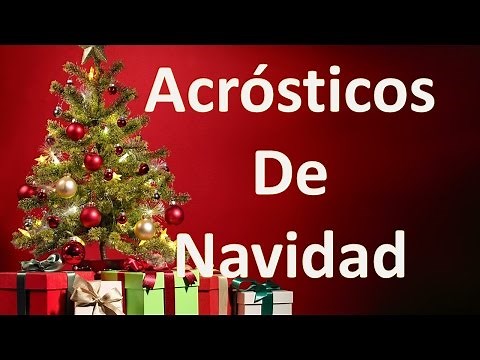 Acrosticos De Navidad Para Dedicar