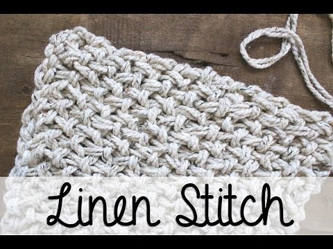 How to Arm Knit the Linen Stitch with Simply Maggie